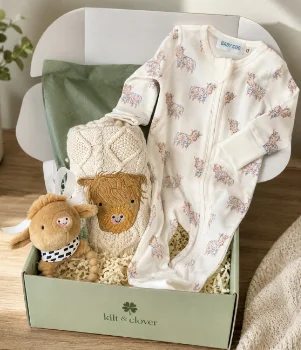 Highland Cow Baby Gift Box